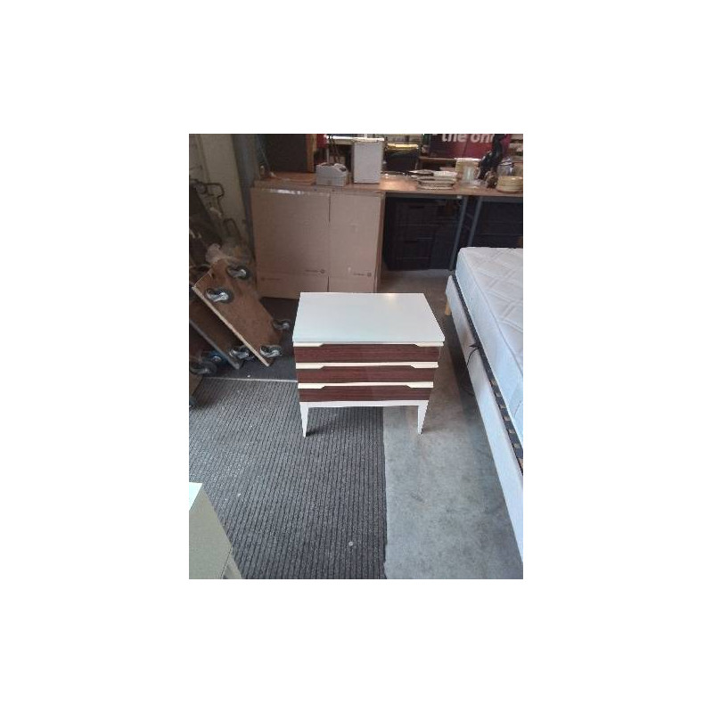 COMMODE 3 TIROIRS INTERLUBKE  ANNÉES 70