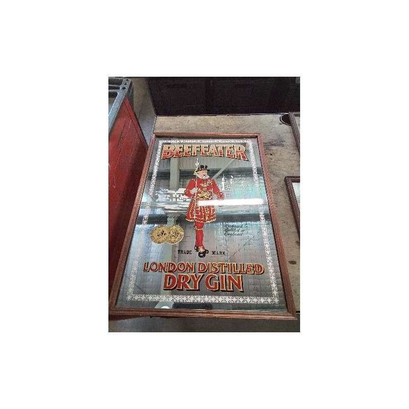 MIROIR PUBLICITAIRE BEEFEATER GIN