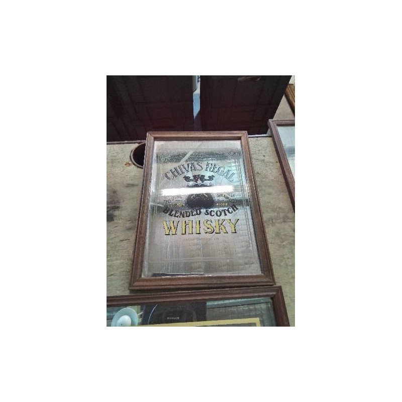 MIROIR PUBLICITAIRE CHIVAS REGAL WHISKY