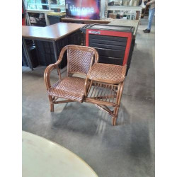 FAUTEUIL A TABLETTE OSIER...