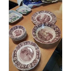 SERVICE A DESSERT 16 PIÈCES...