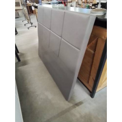 TETE DE LIT PU TAUPE 