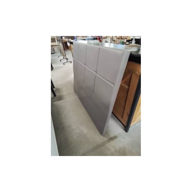 TETE DE LIT PU TAUPE 