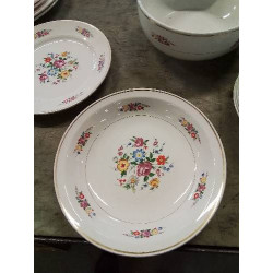 SERVICE DE TABLE 28 PIECES CÉRAMIQUE CERANOR MODELE POMPADOUR