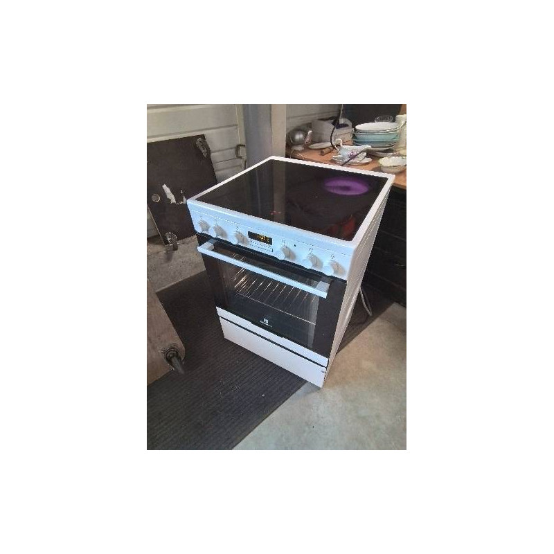 CUISINIÈRE ÉLECTRIQUE VITROCÉRAMIQUE 4 FOYERS ELECTROLUX EKC6670AOW