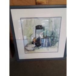 AQUARELLE NATURE MORTE A LA...