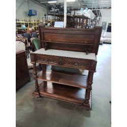 DESSERTE BOIS SCULPTÉ...