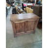 BUFFET BAS 2 PORTES BOIS MOULURÉ FIN XIXE 