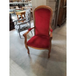 VOLTAIRE HAUT VELOURS ROUGE 