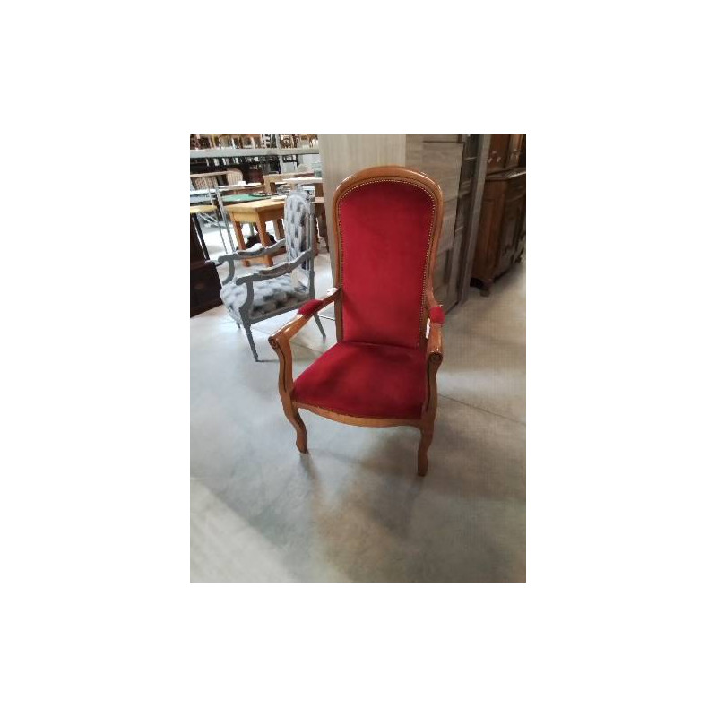 VOLTAIRE HAUT VELOURS ROUGE 