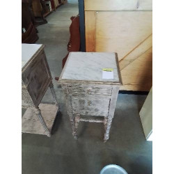 CHEVET BOIS CÉRUSE PLATEAU...