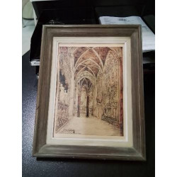 ENCRE SUR PAPIER CATHÉDRALE...