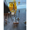 SERVITEUR DE CHEMINÉE FER FORGÉ 5 PIECES