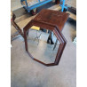 MIROIR OCTOGONAL BOIS MOULURÉ 