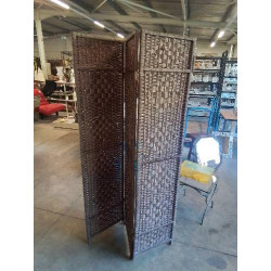 PARAVENT 3 FEUILLES VANNERIE