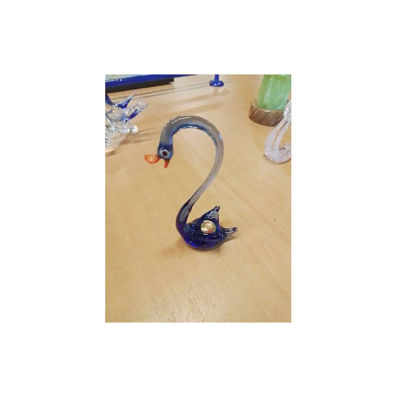 CYGNE VERRE SOUFFLÉ MURANO