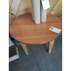 TABLE BASSE RONDE BOIS CLAIR 