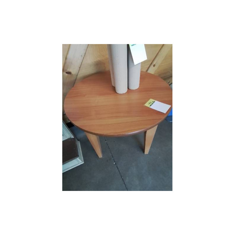 TABLE BASSE RONDE BOIS CLAIR 