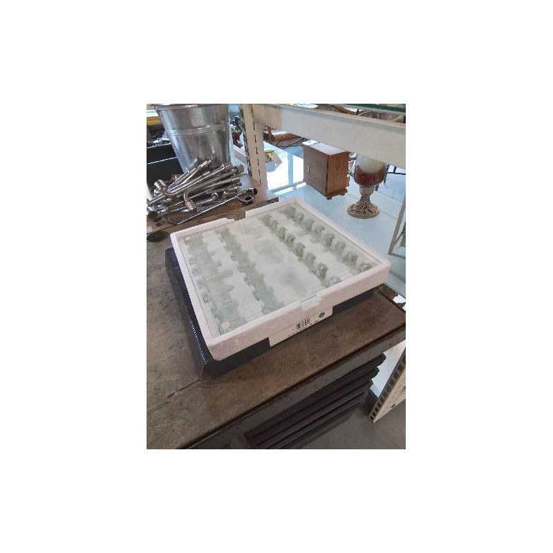 ÉCHIQUIER VERRE 35X35CM