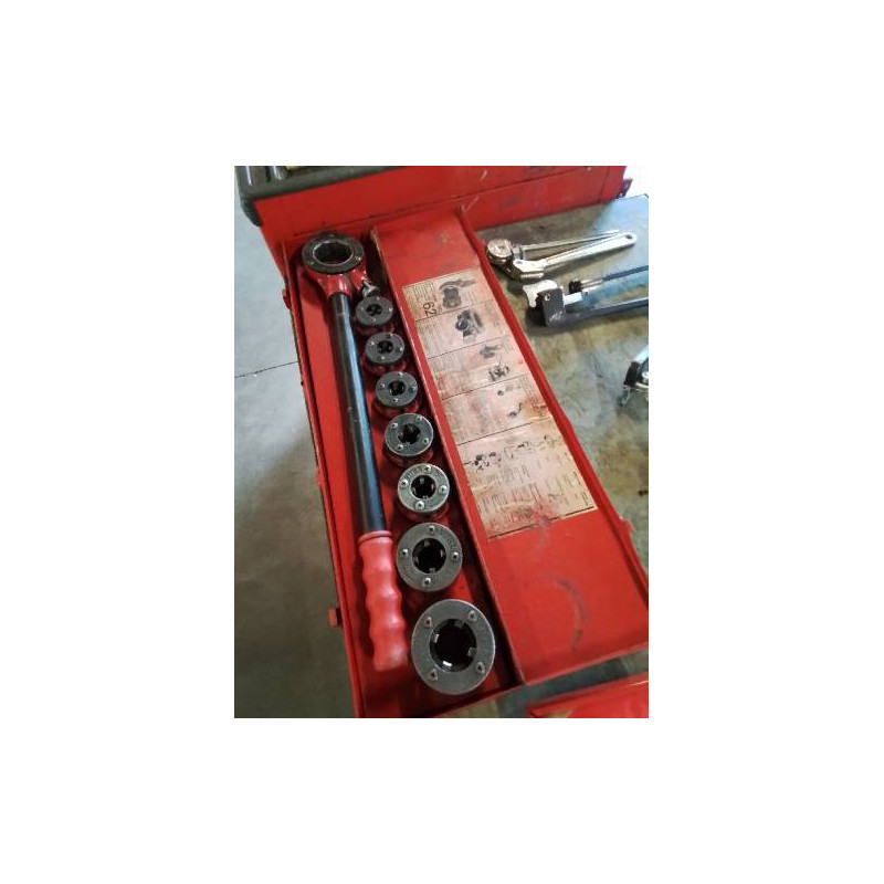 COFFRET FILIÈRE MANUEL VIRAX TÊTES INTERCHANGEABLE DE 1/8 A 1 1/4 