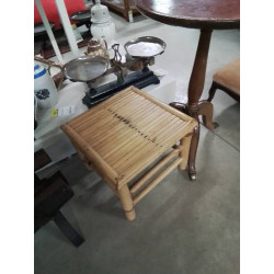 TABLE BASSE CARRÉE BAMBOU...