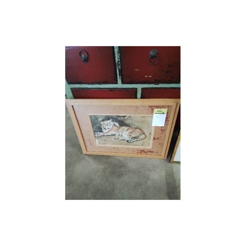 AQUARELLE TIGRE COLETTE PRUDHOMME 