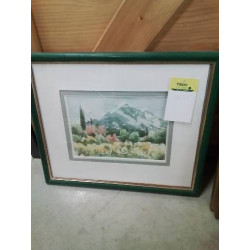 AQUARELLE PAYSAGE DE...