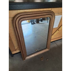 MIROIR CINTRÉ BOIS MOULURÉ...