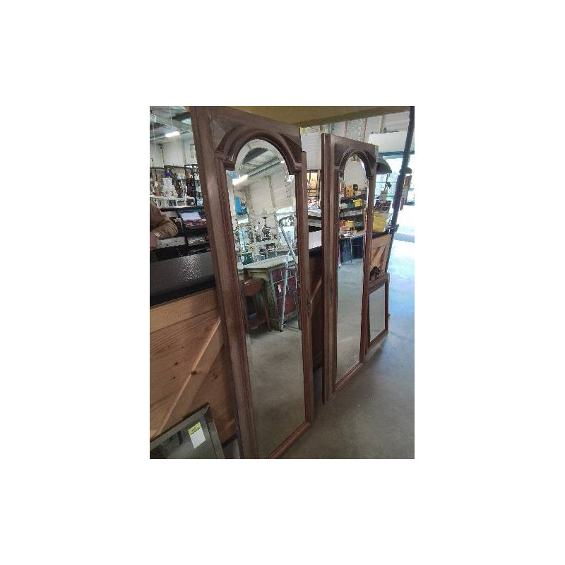 PORTE MIROIR BOIS SCULPTÉ 178X57CM