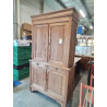 BUFFET 2 CORPS BOIS MOULURÉ 2 PORTES 2 TIROIRS LOUIS PHILIPPE 
