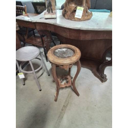 SELLETTE RONDE BOIS SCULPTÉ...