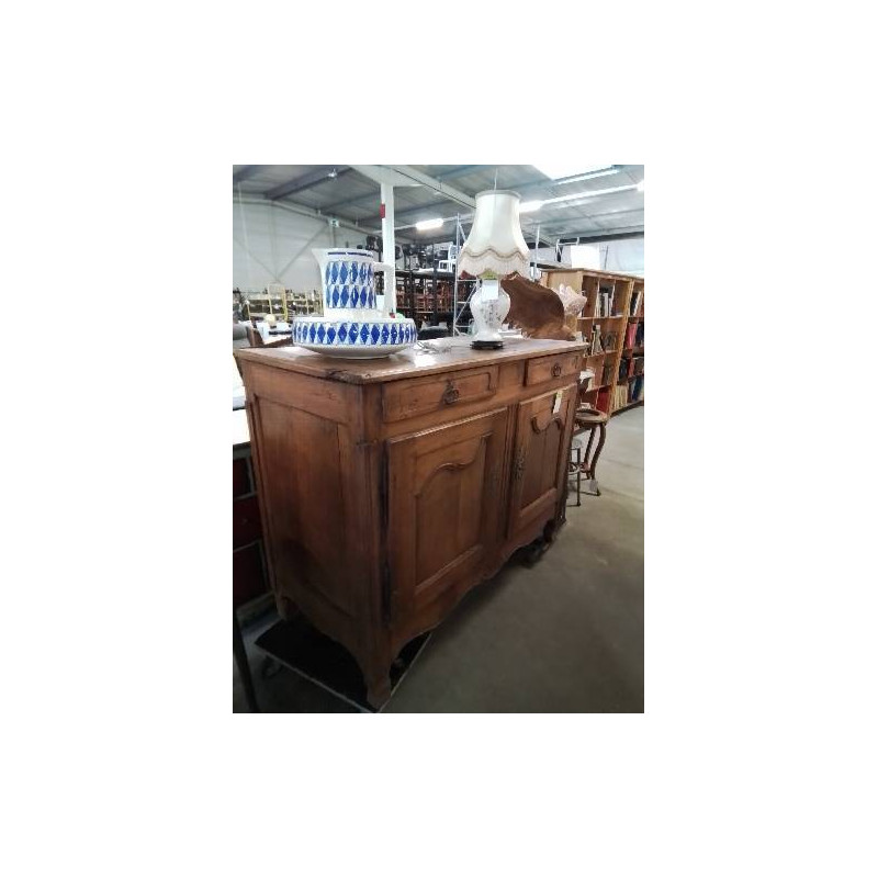 BUFFET MOULURÉ REGENCE XVIIIE  2 TIROIRS 2 PORTES