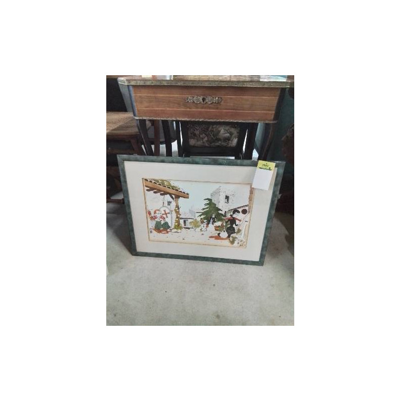 TECHNIQUE MIXTE SCÈNE MOYEN AGE S.VATIN