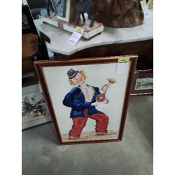 HULE SUR TOILE CLOWN 