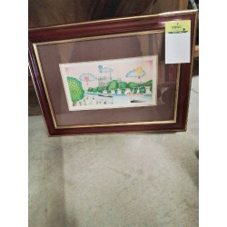 LITHOGRAPHIE CONTRESIGNEE...