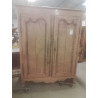 ARMOIRE TROIS QUART RÉGENCE  MOULURÉE 2 PORTES EPOQUE XVIIIE 