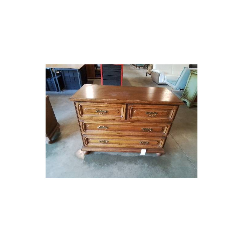 COMMODE MOULUREE 4 TIROIRS STYLE RÉGENCE 