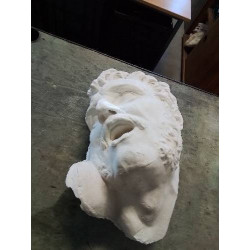 BUSTE D’ATELIER PLATRE A L...