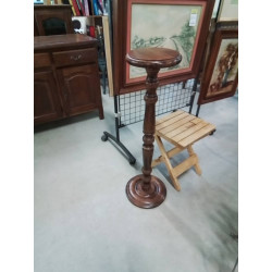 SELLETTE COLONNE BOIS TOURNÉ 