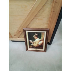 CADRE REPRODUCTION LA LISEUSE 