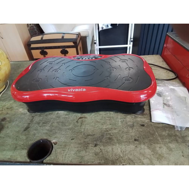 PLATE FORME VIBRANTE ELECTRIQUE   VIVADIA AVEC TÉLÉCOMMANDE