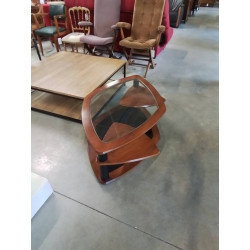 TABLE BASSE OVALE BOIS...