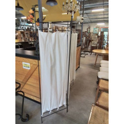 PARAVENT 3 FEUILLES MÉTAL...