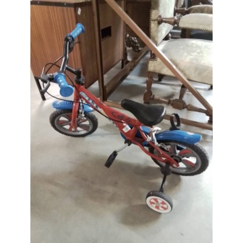 VÉLO ENFANT PAW PATROL AVEC ROULETTES 