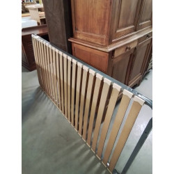 SOMMIER CADRE MÉTAL GRIS A...