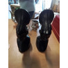 SCULPTURE BUSTE AFRICAINE EBENE