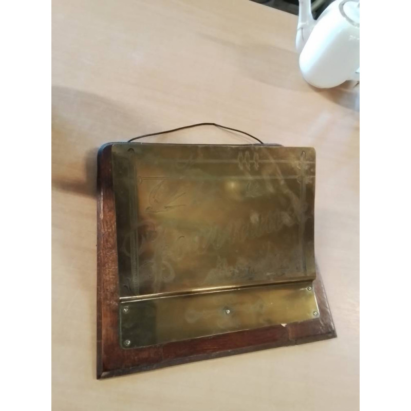 RANGE JOURNAUX LAITON ET BOIS FIN XIXE 