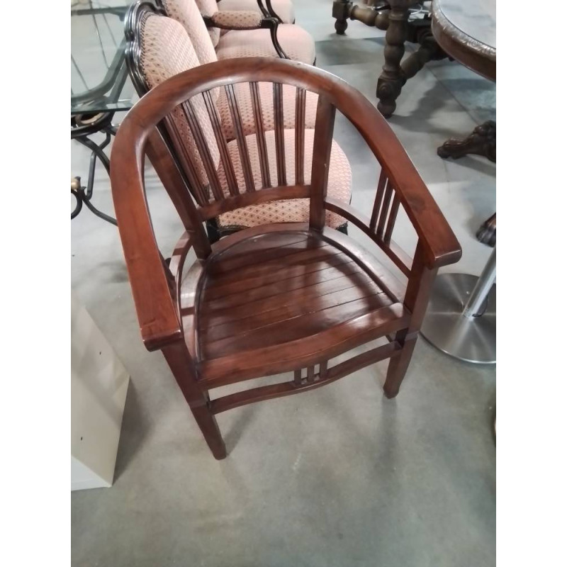FAUTEUIL GONDOLE STYLE COLONIALTECK