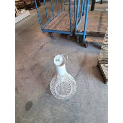 SUSPENSION MÉTAL BLANC...