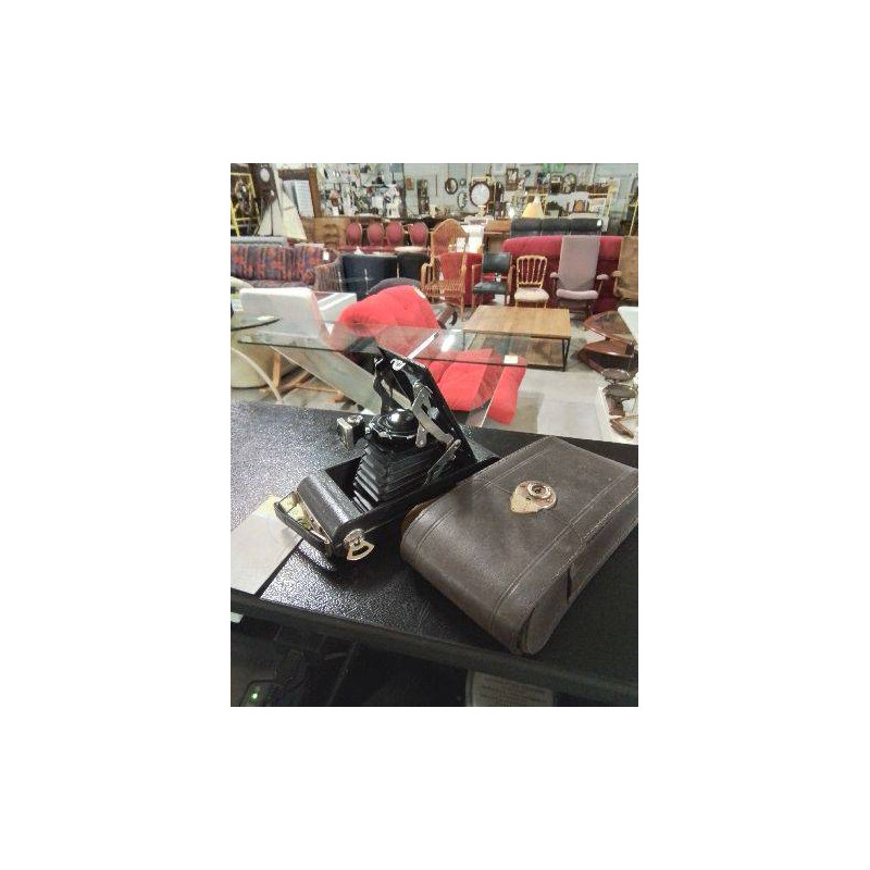 APPAREIL PHOTO KODAK SIX N°1 BROWNIE PLIANT AVDC ÉTUI ANNÉES 50